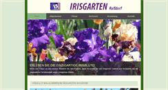 Desktop Screenshot of irisgarten.de